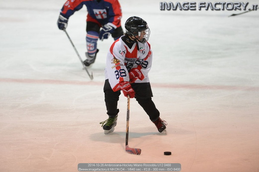 2014-10-26 Ambrosiana-Hockey Milano Rossoblu U12 0468
